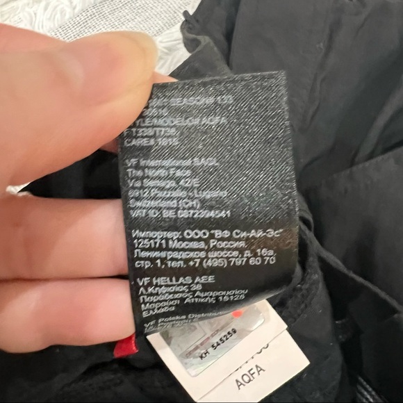 The North Face Convertible Pant Women's Sz 10Long 42*32 Black Nylon Outdoor EUC - Picture 7 of 12